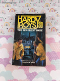 Vintage 1980's The Hardy Boys Case Files: The Deadliest Dare Softcover