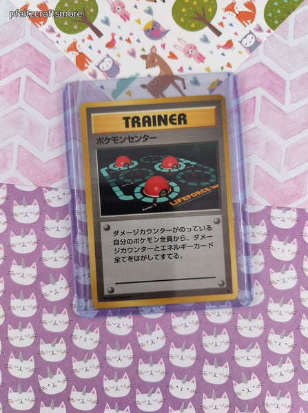 Vintage Uncommon (Japanese) - Pokemon Center Base Set Pokemon Card - NM