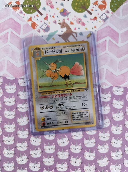 Vintage Uncommon (Japanese) - Dodrio Jungle Pokemon Card #085 - NM