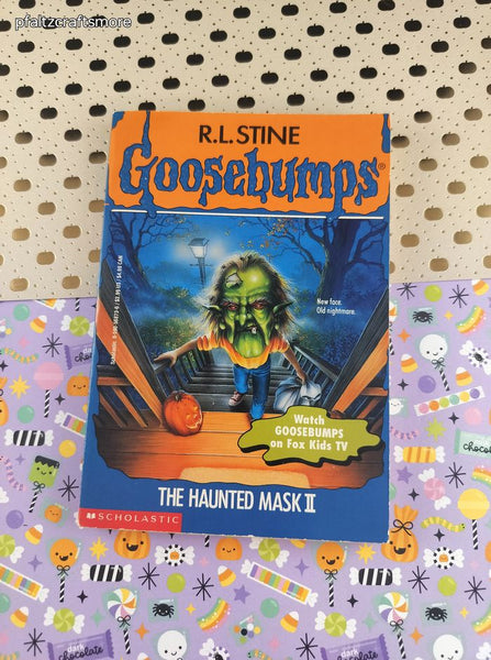 Vintage 1995 1st Printing R.L. Stine Goosebumps #36, The Haunted Mask II Softcover