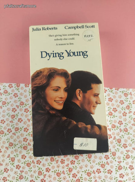 Vintage 1991 Dying Young Fox Video Julia Roberts VHS Tape