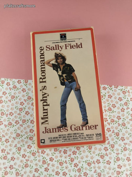 Vintage 1985 Sally field James Garner Murphy's Romance VHS Tape