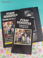 Vintage 1998 First Semester: Preparing for College Life VHS Tape
