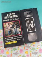 Vintage 1998 First Semester: Preparing for College Life VHS Tape