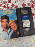 Vintage 1992 Folks! Tom Selleck Don Ameche VHS Tape