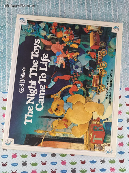 Vintage 1989 Enid Bluton's The Night the Toys Came to Life Hardcover, Like New