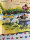 Vintage 1973 The Big Book of Mother Goose Nursery Treasure Books Hardcover
