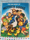 Vintage 1973 The Big Book of Mother Goose Nursery Treasure Books Hardcover