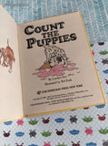 Vintage 1988 Rand McNally Junior Elf Books, Count the Puppies, Hardcover