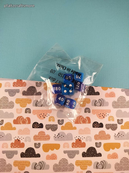 Pokemon TCG 7-Dice Set New in Packaging, Unused