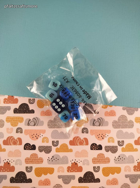 Pokemon TCG 7-Dice Set New in Packaging, Unused