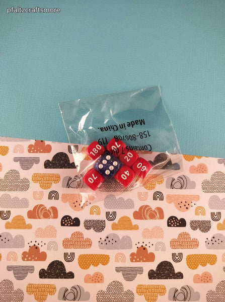 Pokemon TCG 7-Dice Set New in Packaging, Unused