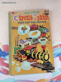 Vintage 1955 Storie-Books The Little Circus Train That Led the Parade Softboard Softcover