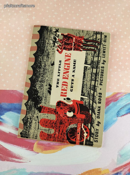 Vintage 1967 The Little Red Engine Gets a Name Softcover