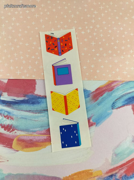 Vintage 1989 Mrs. Grossman's Colorful Books Full Sticker Sheet, Unused