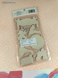 Recollections Sealed 3-D Sticker Sheet Unused, Time to Tap Dance SHINY