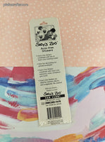 Vintage Suzy's Zoo Western Duck Witzy #9612 Sealed Pack/2 Sheets