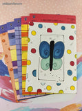 Vintage 2001 Spring & Summer Pixie Press the Accent-U-Art Collection Cardstock Cuts Set/6