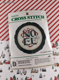 Vintage 1987 Designs for the Needle NOEL Counted Cross Stitch #3124/Ribbon Wreath NEW