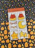 Vintage 2001 Fall Fest Halloween Pixie Press the Accent-U-Art Collection Cardstock Cuts