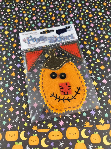 Rebecca Sower Designs Fall Fest Halloween Pumpkin 3D Sticker Pack New & Sealed