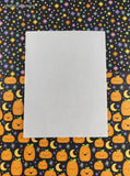 Vintage Thanksgiving Pilgrims Nature Full Sticker Sheet Hallmark Cards, 4.5" x 6" Unused