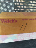 Vintage 1994 Looney Tunes Welch's Jelly Jam Jars NOS Set/12, Unused in Original Box