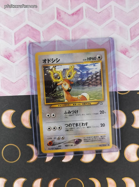 Vintage Common (Japanese) - Stantler Neo Genesis Non-Holo Pokemon Card #234 - NM