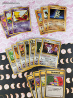 Vintage 1990's Bulk (Japanese) Pokemon Card Lot, 29 Common Team Rocket WOTC Cards No Duplicates