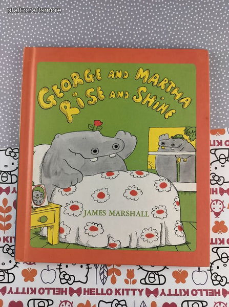 Vintage 1976 George and Martha Rise and Shine Children's Choice Hardcover