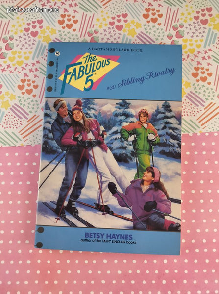 Vintage 1992 1st Printing The Fabulous Five: Sibling Rivalry Softcover