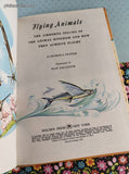 Vintage 1962 Flying Animals Golden Library of Knowledge Hardcover