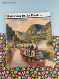 Vintage 1963 Waterway to the West... Softcover Booklet