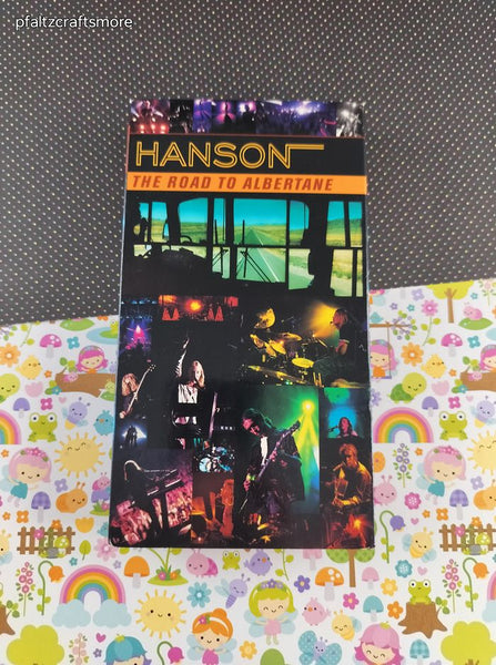 Vintage 1998 Hanson: The Road to Albertane Mercury Records VHS Tape