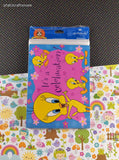 Vintage Hallmark Looney Tunes Birthday Invitation Cards + Envelopes Set/8, New/Sealed