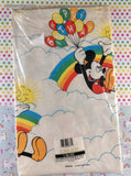 Vintage Walt Disney's Mickey Mouse Happy Birthday Table Cover NEW in Original Packaging