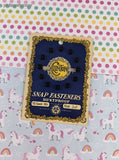 Vintage Oakville Company Division Scoville 12 ct Snap Fasteners Rustproof Size 2-0 NEW