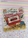 Vintage 1978 Walt Disney Presents Winnie the Pooh and the Blustery Day Book and Tape Softcover