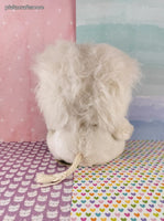 Vintage 1983 Applause White Lion Plush Nice & Clean, 8"