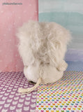 Vintage 1983 Applause White Lion Plush Nice & Clean, 8"