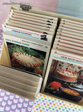 Vintage 1970's McCall's Great American Recipe Card Collection Clean in Original Box