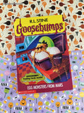 Vintage 1996 1st Printing R.L. Stine Goosebumps #42, Egg Monsters From Mars Softcover