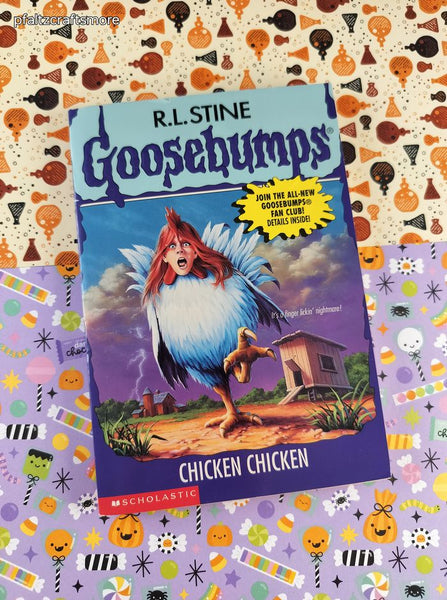 Vintage 1997 1st Printing R.L. Stine Goosebumps #53, Chicken Chicken Softcover