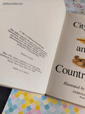 Vintage 1987 Derrydale Books The City Mouse and the Country Mouse Hardcover, Like New