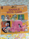 Vintage 1988 Sea Buddies: Handle With Care Honey Bear Books Hardcover, Like New