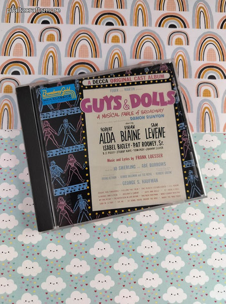 Vintage 1991 Audio CD Guys & Dolls A Musical Fable of Broadway OST TESTED