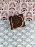 Vintage Disney Babies Mickey Mouse Rubber Stampede Rocking Horse Babies 333-E Block/Rubber Stamp