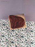 Vintage Inky Antics P1-1382-4K Clip-Art Style Cat & Dog Christmas Wreath Block/Rubber Stamp (Copy)