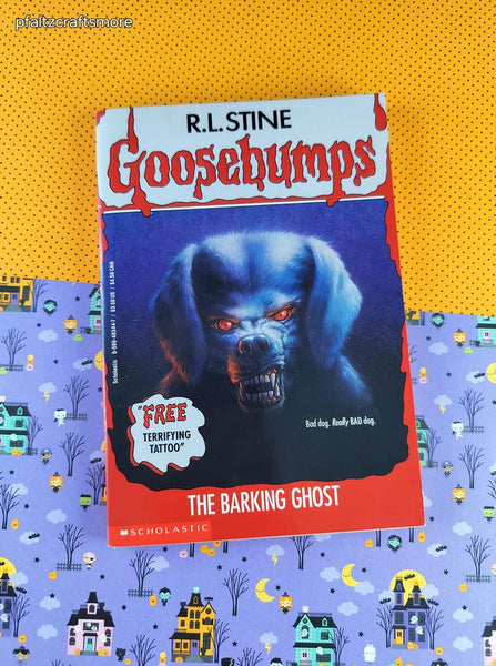 Vintage 1995 1st Printing R.L. Stine Goosebumps #32, The Barking Ghost Softcover