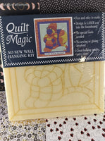 Quilt Magic No Sew Wall Hanging Kit #190 Sock Monkey NEW